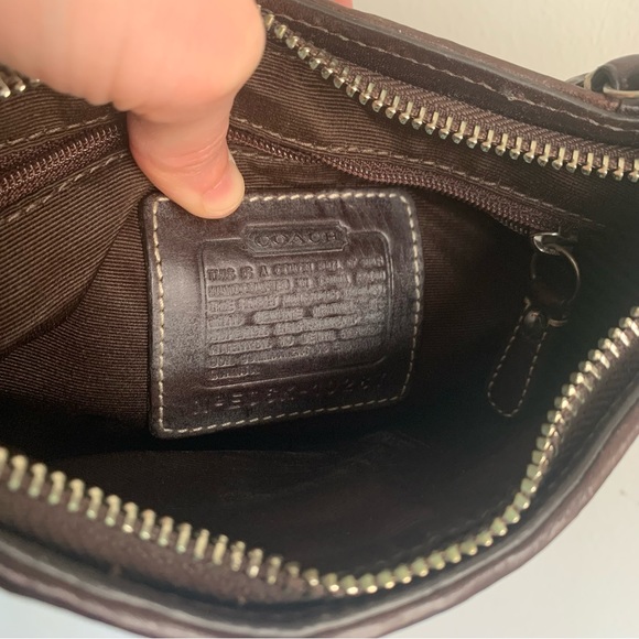 Coach Hampton Signature Striped Python Hobo Bag - Picture 4 of 4